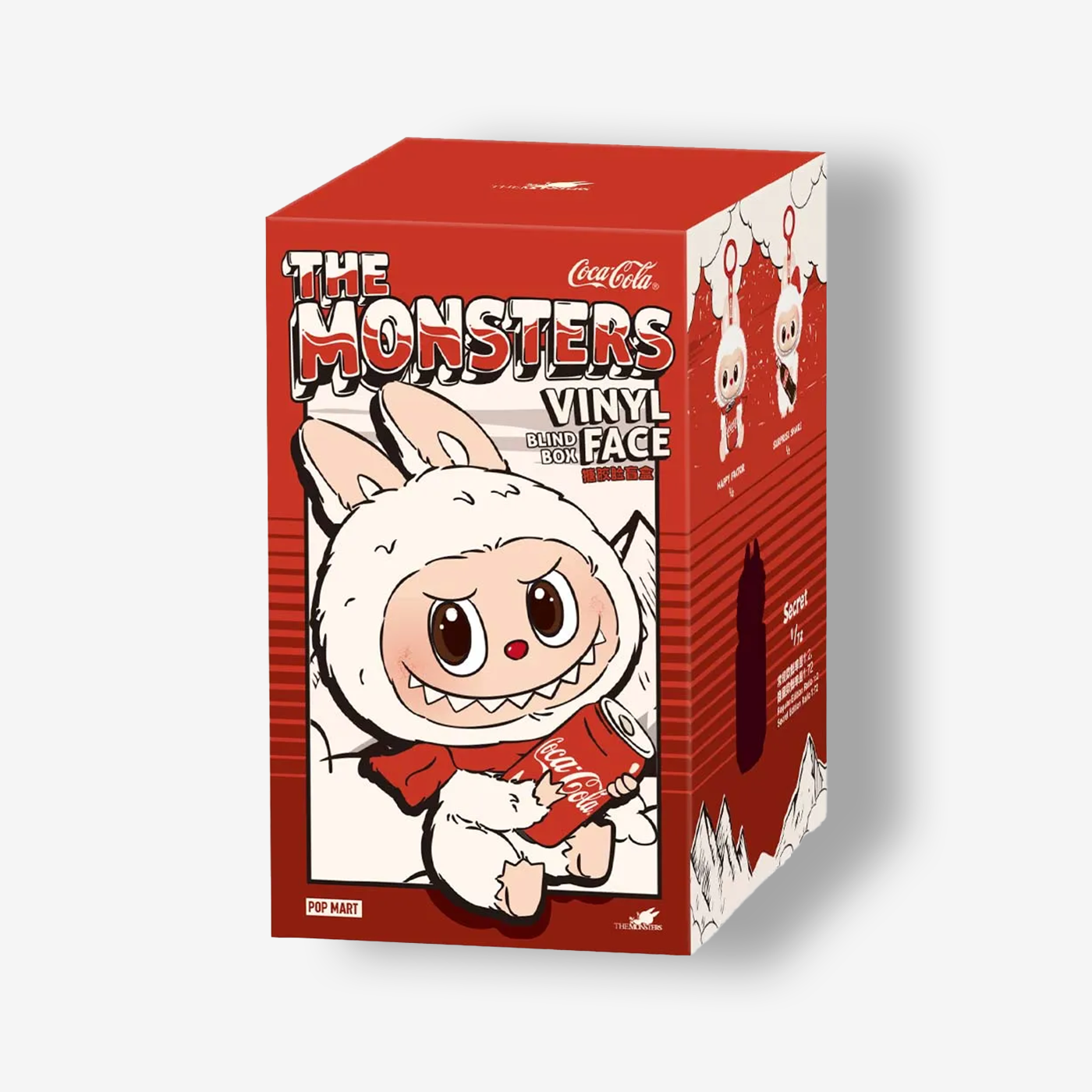 Pop Mart (Labubu) The Monsters Coca Cola Series Vinyl Face Single Blind Box