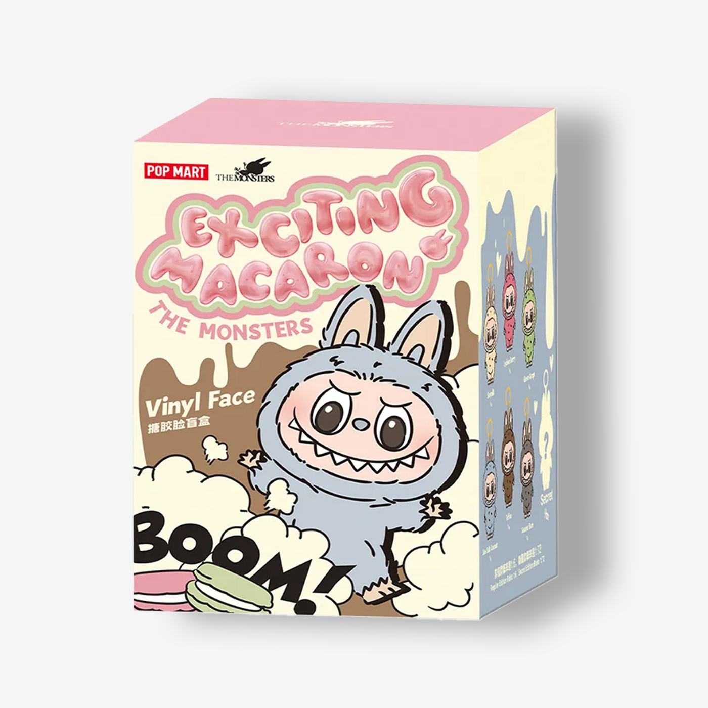 POP MART The Monsters - Exciting Macarons Vinyl Face Blind Box 1 PC
