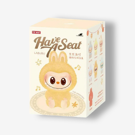 POP MART THE MONSTERS (Labubu) Have a Seat Vinyl Plush Blind Box