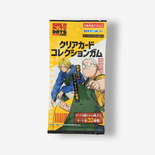 Sakamoto Days: Clear Card Collection & Gum