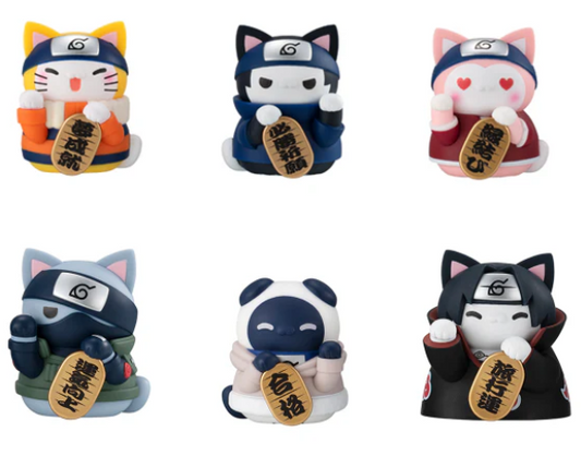 Naruto: MEGA CAT PROJECT NARUTO Nyaruto Beckoning cat FORTUNE One more time