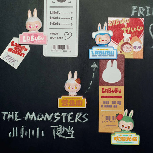 The Monsters: Labubu Wacky Mart Fridge Magnet Blind Box